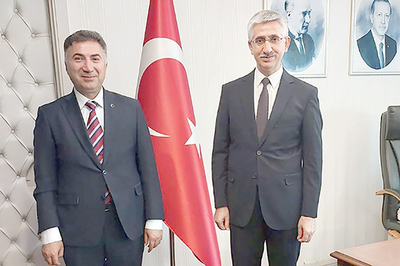 REKTÖR DEMİR’DEN BAKAN YARDIMCISI YILMAZ’A ZİYARET