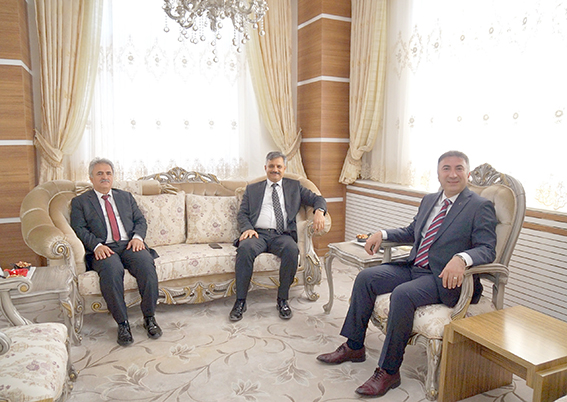 REKTÖR ŞINDAK’TAN REKTÖR DEMİR’E ZİYARET