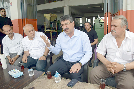 NASIROĞLU, TALEPLERİ DİNLEDİ