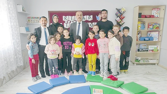 SASON’DA EREN AVŞAR ÇOCUK KÜTÜPHANESİ AÇILDI