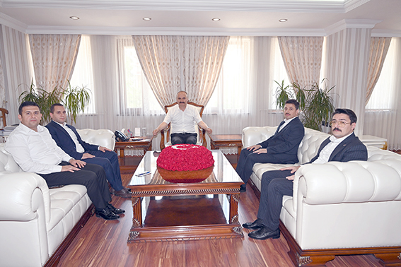 SİİRT VALİ YARDIMCILARINDAN VALİ CANALP’A ZİYARET