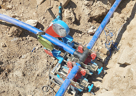 SOĞUCAK KÖYÜNÜN İÇME SUYU ŞEBEKESİ YENİLENDİ