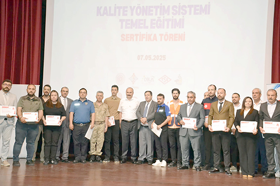 TSE BELGE DAĞITIM TÖRENİ DÜZENLENDİ