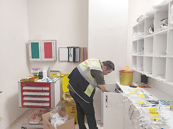 TIBBİ ATIK DENETİMİ YAPILDI