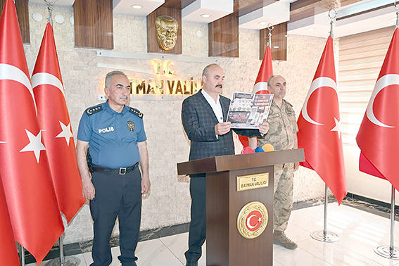 VALİ CANALP, ASAYİŞ VERİLERİNİ PAYLAŞTI