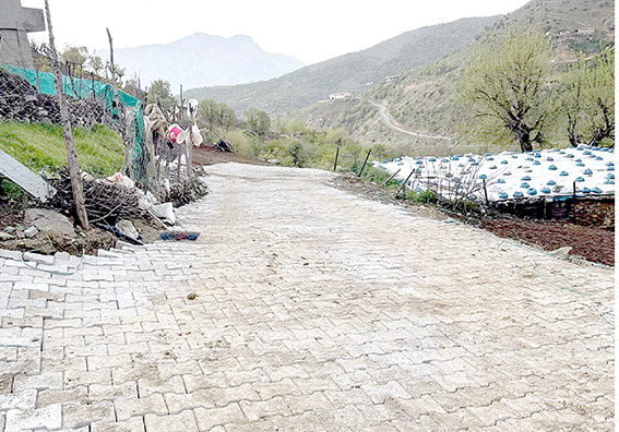 YİĞİTLER’DE PARKE TAŞI DÖŞEMESİ TAMAMLANDI