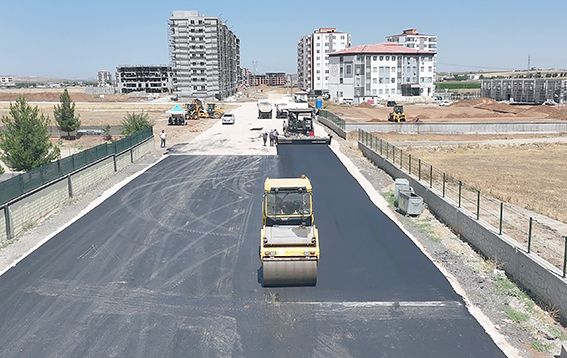 51 BİN TON ASFALT SERİMİ GERÇEKLEŞTİRİLDİ