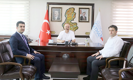 7. BÖLGE MÜDÜRÜ TANER’DEN VALİ CANALP’A ZİYARET