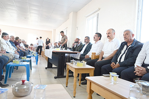 ACILI AİLEYE BAŞSAĞLIĞI ZİYARETİ