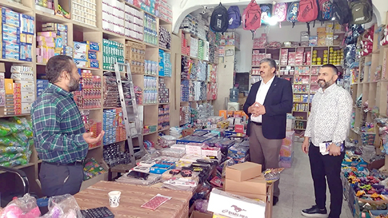 BESO BAŞKANI ÇİFTÇİ “ESNAFA HİZMET ETMEKTEN MUTLULUK DUYUYORUZ”