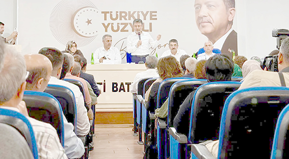 BAKAN YUMAKLI’DAN AK PARTİ’YE ZİYARET