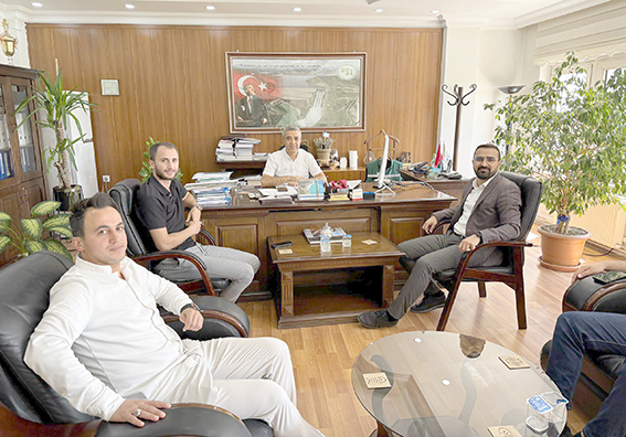 BAŞKAN ALTUN’DAN DSİ ŞUBE MÜDÜRÜNE ZİYARET