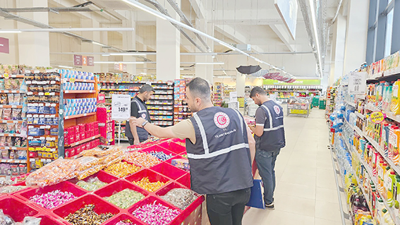 MARKETLERE BAYRAM DENETİMİ