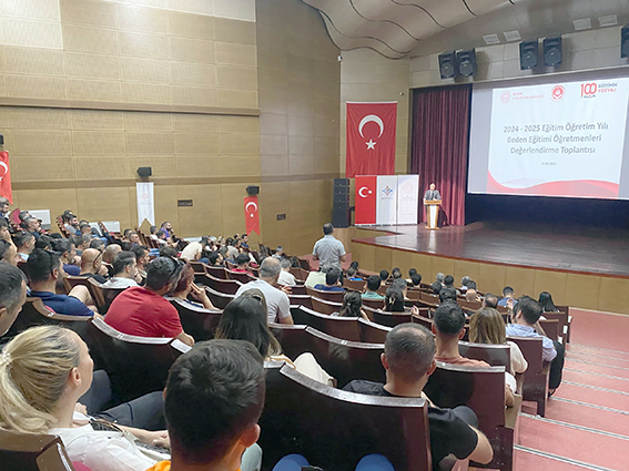 BEDEN EĞİTİMİ VE SPOR ÖĞRETMENLERİ TOPLANTISI YAPILDI