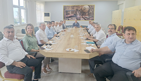 BEŞİRİ’DE YIL SONU TOPLANTISI YAPILDI