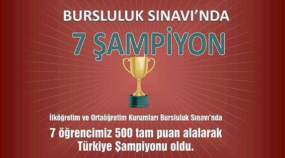 BURSLULUK SINAVI’NDA BATMAN’DAN 7 TÜRKİYE BİRİNCİSİ