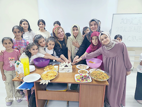 ÇATOM’DA KUR’AN’A GEÇİŞ SEVİNCİ