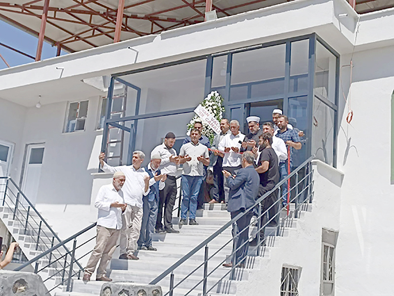 CAMİ VE TAZİYE EVİ DUALARLA AÇILDI