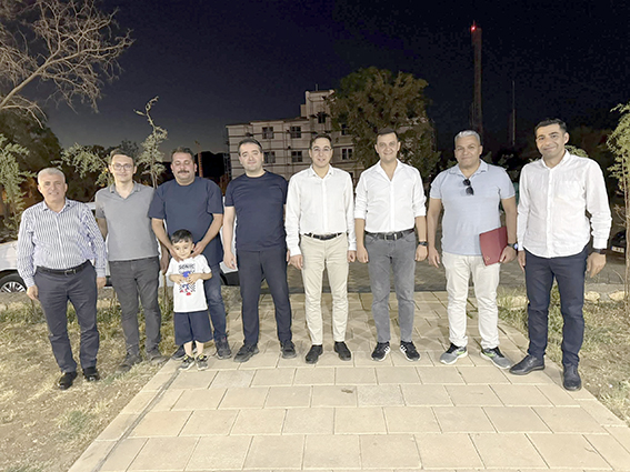 GERCÜŞ’TE KOMUTAN VE AMİRE VEDA YEMEĞİ