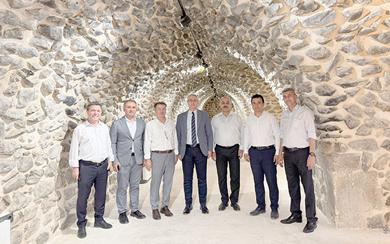 İL MÜDÜRÜ CİĞER, MANASTIRI ZİYARET ETTİ