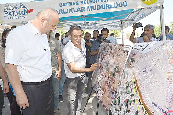 KENTSEL DÖNÜŞÜM ÇALIŞMALARI YERİNDE İNCELENDİ