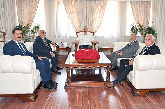 KORUMA DERNEĞİ YÖNETİMİNDEN VALİ’YE ZİYARET