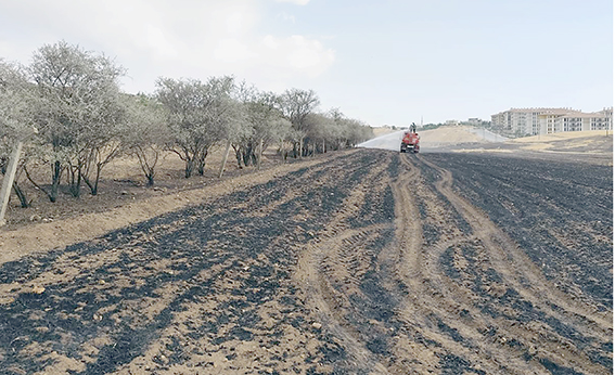 BELEDİYE’DEN YANGIN UYARISI