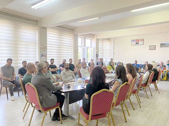 MÜDÜR CİĞER, ÖĞRETMENLERLE BULUŞTU