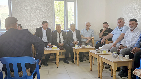 RAMANLI, AİLELERİN ACISINI PAYLAŞTI