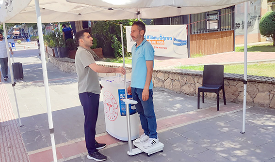 SAĞLIKLI YAŞAM KAMPANYASINA BÜYÜK İLGİ