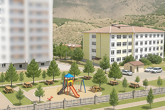 SASON’DA DİNLENME ALANI VE ÇOCUK PARKI PROJESİ BAŞLADI