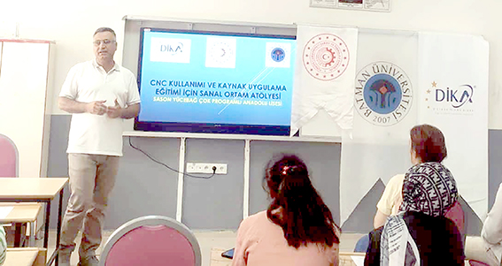 SASON’DA SANAL ATÖLYE TANITILDI