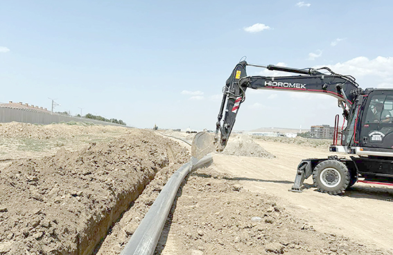 BELEDİYE’DEN ALT YAPI HAMLESİ