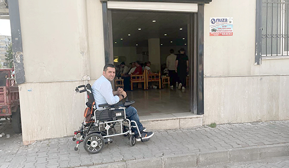 “ENGELLİLER TAZİYELERE KATILAMIYOR”