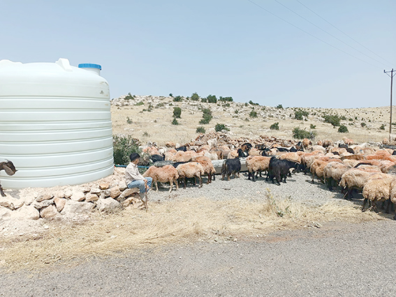 UZUNDERE KÖYÜNE 20 TONLUK TEMİZ SU DEPOSU