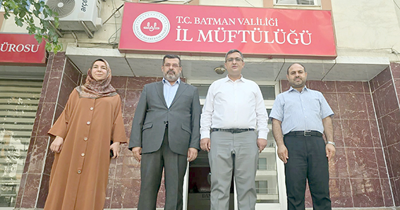 VALİ YARDIMCISI ERSÖZ’DEN İL MÜFTÜSÜ DURMUŞ’A VEDA ZİYARETİ