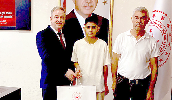 AVRUPA İKİNCİSİ YAVUZ YAMAN’A TEBRİK ZİYARETİ