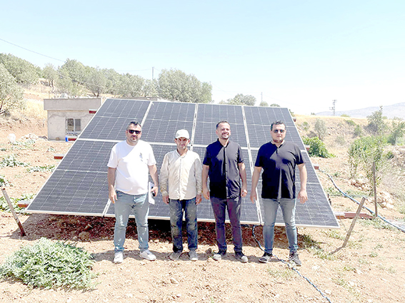 BASINÇLI SULAMA SİSTEMİ DESTEĞİYLE VERİMLİLİK ARTIYOR