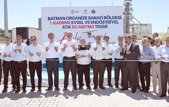 122 MİLYON TL’LİK ATIK SU ARITMA TESİSİ HİZMETE GİRDİ