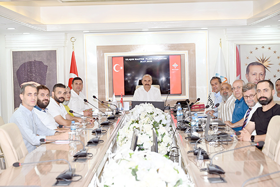 ULAŞIM MASTER PLANI HAZIRLIĞI BAŞLADI
