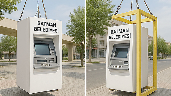 BELEDİYE KENTİN FARKLI NOKTALARINA ATM KURACAK