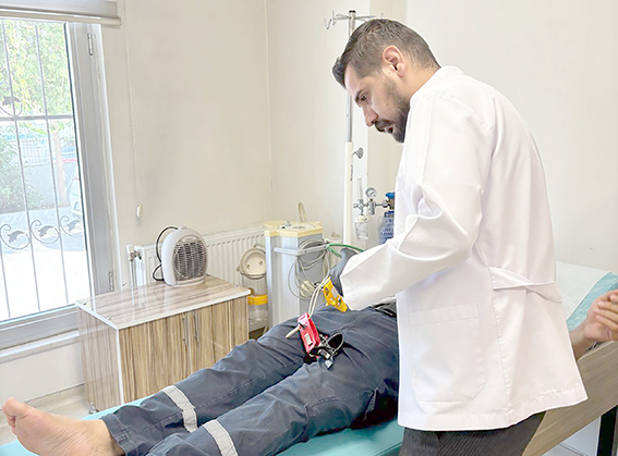 BELEDİYE PERSONELİNE SAĞLIK TARAMASI