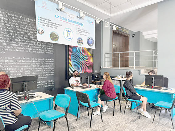 BELEDİYE’DEN ÖĞRENCİLERE ‘LGS TERCİH’ DESTEĞİ