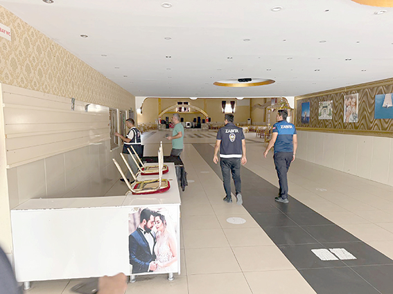 DÜĞÜN SALONLARINA FAHİŞ FİYAT DENETİMİ