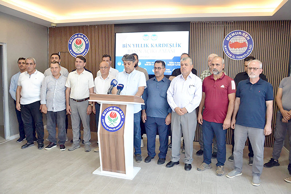 “SİLAHLAR SUSSUN, ADALET VE KARDEŞLİK HAKİM OLSUN”