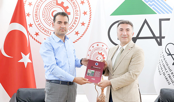 GAP BÖLGE KALKINMA İDARESİ BAŞKANLIĞINA ZİYARET