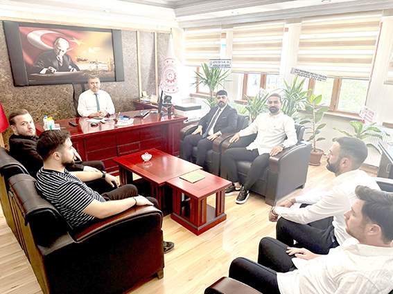 GENÇ ASKON’DAN İL MÜDÜRÜ ERDEM’E ZİYARET
