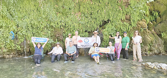 GÜNEYDOĞU’DA SICAKTAN KAÇANLAR ZORE KANYONUNA AKIN EDİYOR