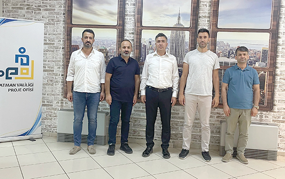 İL SAĞLIK MÜDÜRÜ PROJE OFİSİNİ ZİYARET ETTİ