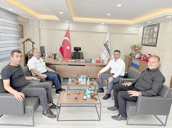 KOSGEB VE MHP HEYETİNDEN DİBATEKS’E ZİYARET